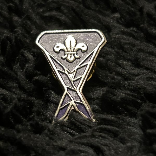 World Scouting Badge Neckerchief Metal Pin