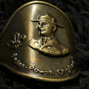 BP Baden Powell of Gilwell Metal Woogle
